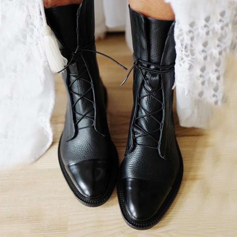 Felicia | Scarpe casual da donna con punta tonda e taglio per il caviglia