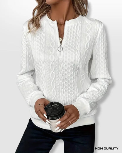 Maglione con zip di non-dualità
