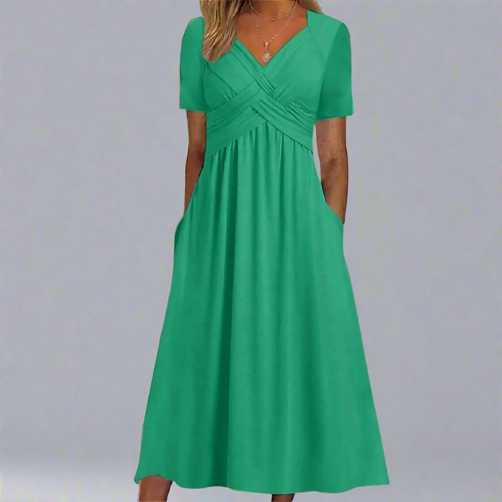 Elsbeth | Abito Midi Aderente per Occasioni Eleganti