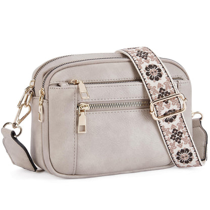 Erikka | Borsa Elegante a tracolla con tracolla regolabile con stampa
