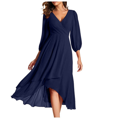 Linda – Abito elegante con scollo a V