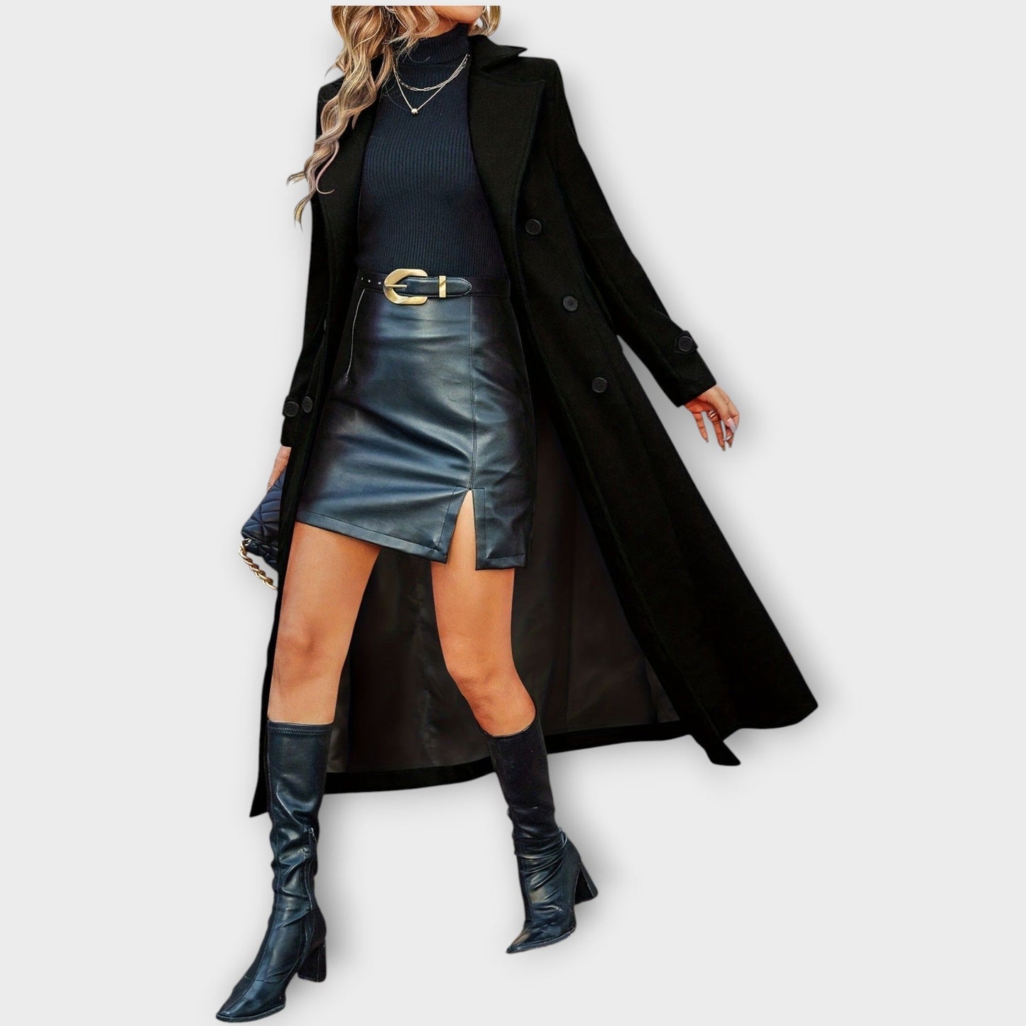 Cappotto invernaled elegante Longline