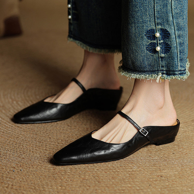 Mule in vera pelle Orella