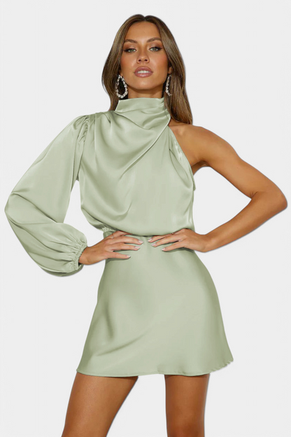 Mara Abito mini Drapado di Monospalla