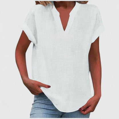 Xavinah | Blusa V-Collo Comoda