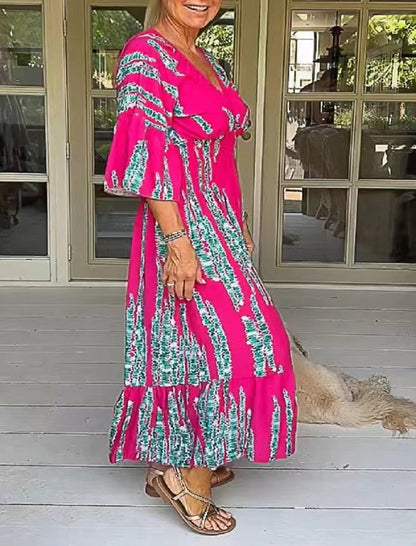 MAELIE – ABITO ESTIVO CON STAMPA TIE-DYE