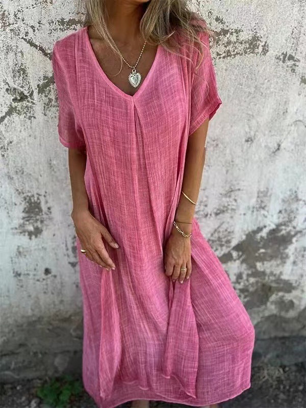 LILIA – ABITO MAXI CASUAL E ELEGANTE DI PRIMAVERA