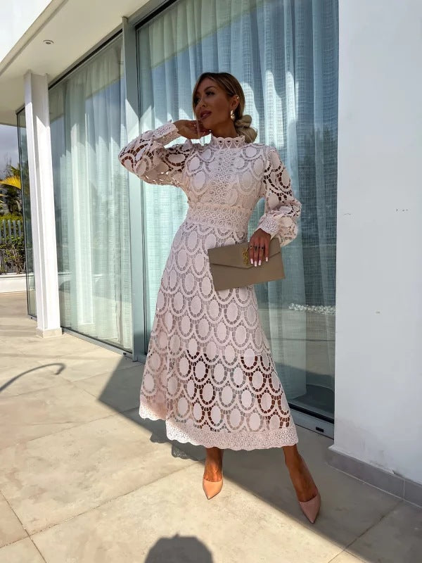 Lillian - Abito in pizzo Romantico