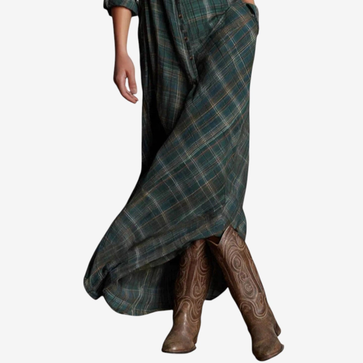 HARPER - ABITO MAXI WESTERN BREEZE