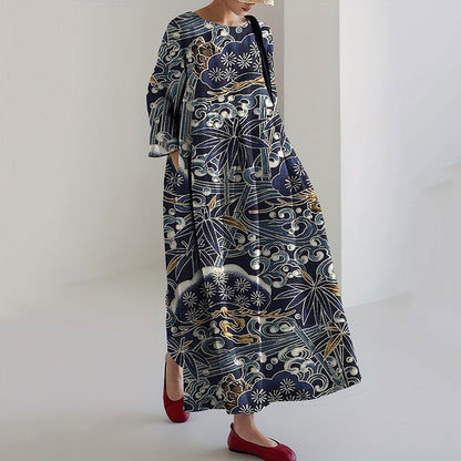 DELILAH – ABITO MAXI DI FIORI AEROSAS