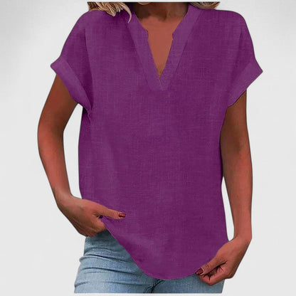 Xavinah | Blusa V-Collo Comoda