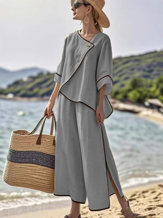 Set boho in lino chic