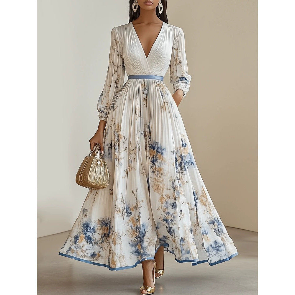 Charmaine | Abito Elegante con Pieghe