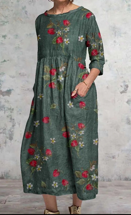 DELILAH – ABITO MAXI DI FIORI AEROSAS