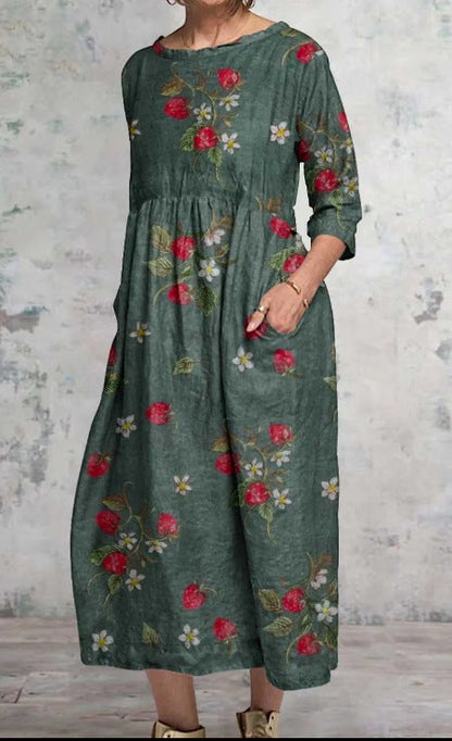 DELILAH – ABITO MAXI DI FIORI AEROSAS
