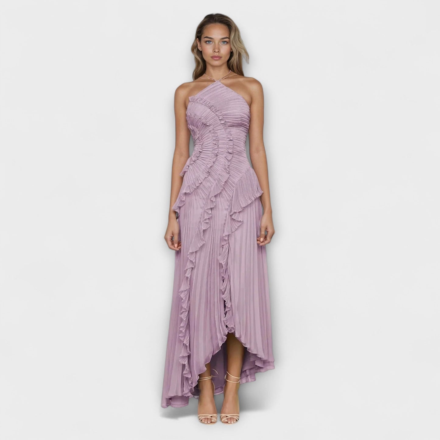 Elisia - Abito Lungo Elegante Senza maniche