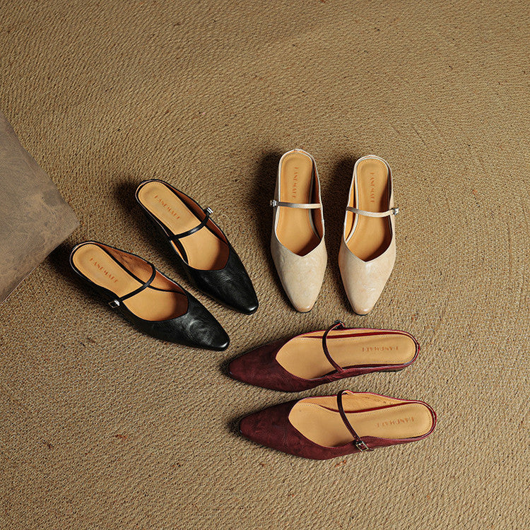 Mule in vera pelle Orella