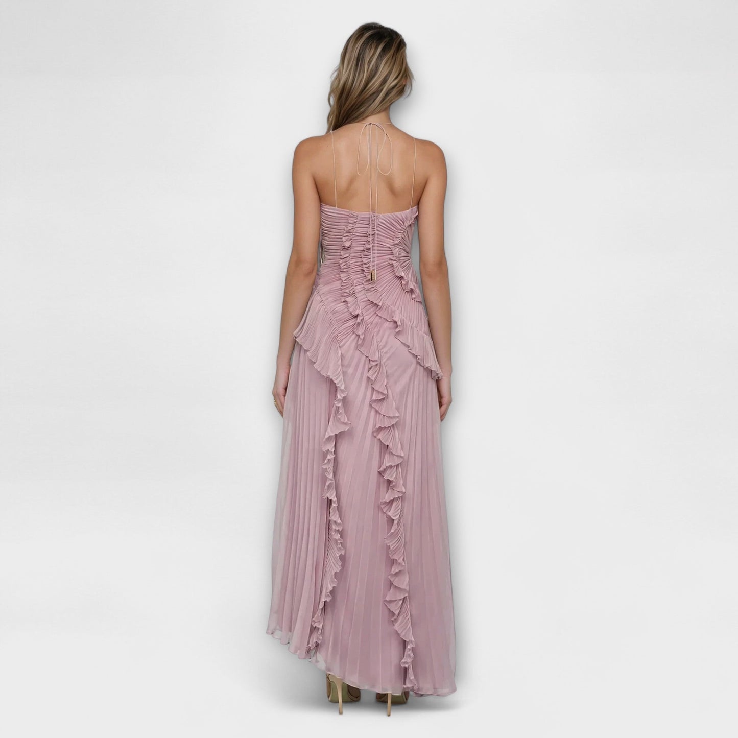 Elisia - Abito Lungo Elegante Senza maniche