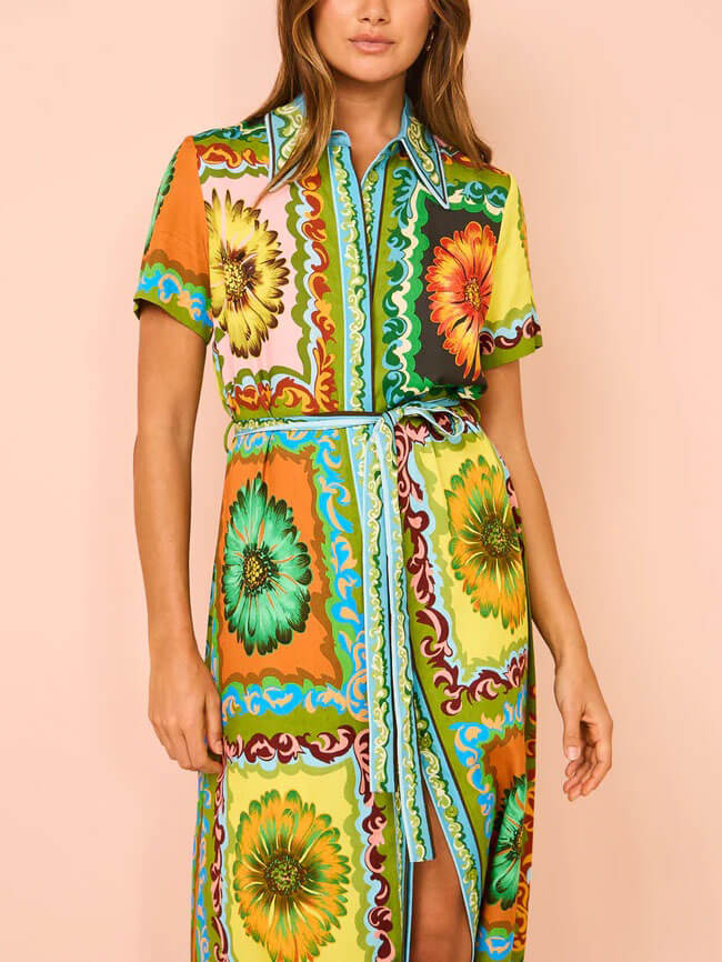 Il Abito Camicia vintage Bloom