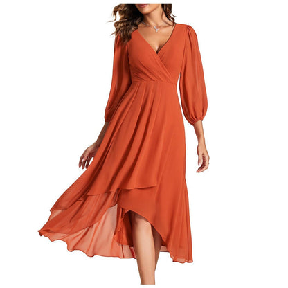 Linda – Abito elegante con scollo a V