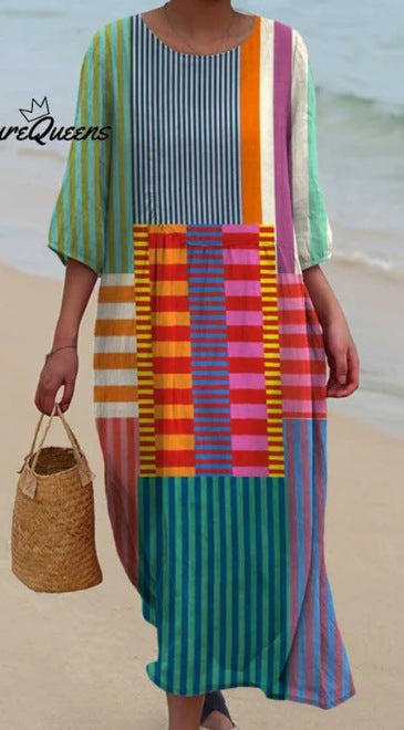 DELILAH – ABITO MAXI DI FIORI AEROSAS