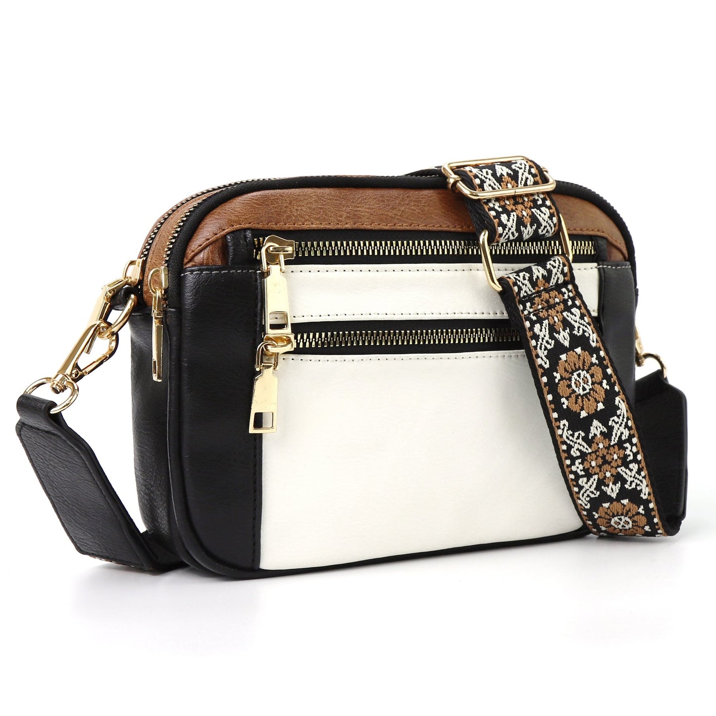 Erikka | Borsa Elegante a tracolla con tracolla regolabile con stampa