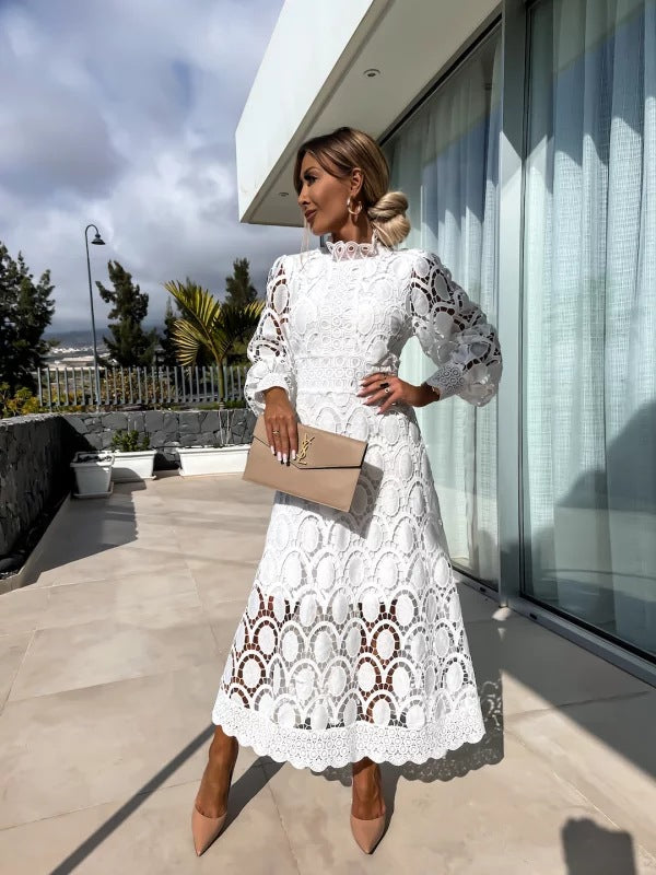 Charlize™ - Abito in pizzo romantico