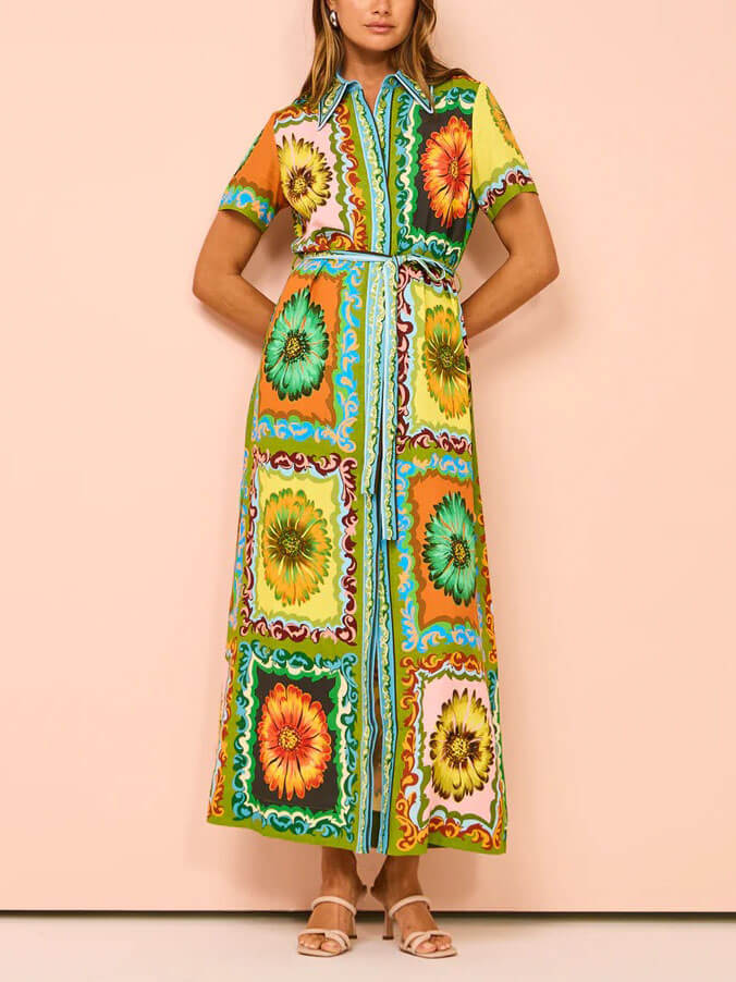 Il Abito Camicia vintage Bloom