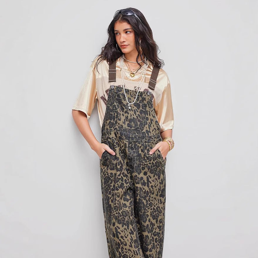 NYELISSE – TUTA AMPIO DI LEOPARDO RETRÒ