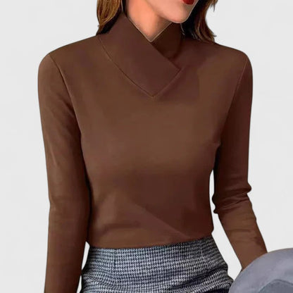 Yulienne | Maglione Elegante di Collo alto