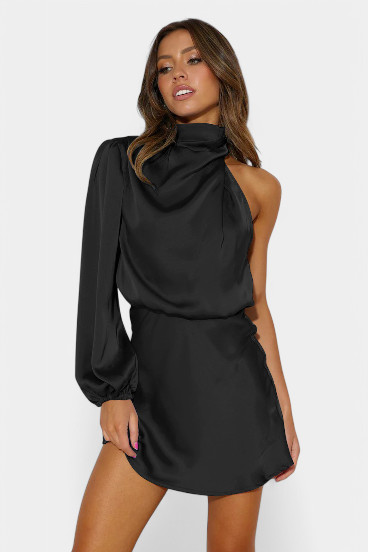 Mara Abito mini Drapado di Monospalla