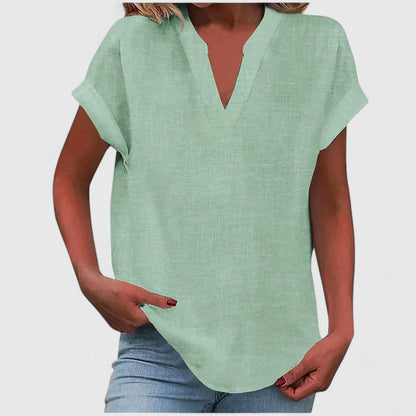 Xavinah | Blusa Comfortevole in V