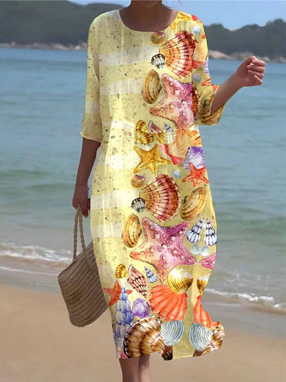 DELILAH – ABITO MAXI DI FIORI AEROSAS
