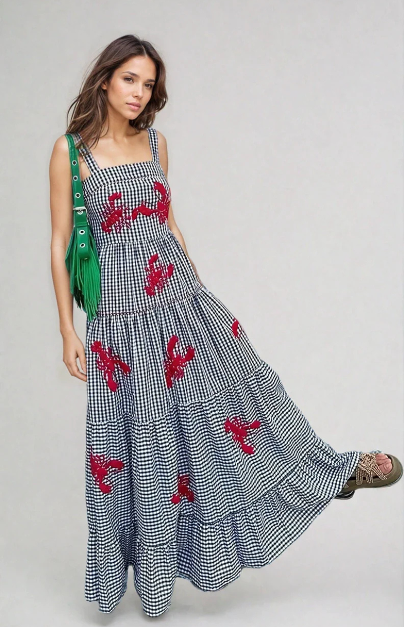 Il Abito maxi Coastal Charm