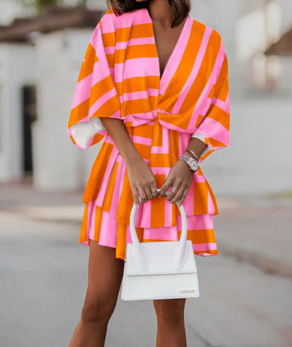 Valeria - Mini Abito Floreale Boho