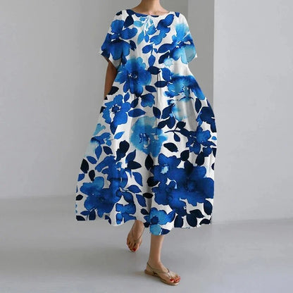 Adelia - Abito floreale boho
