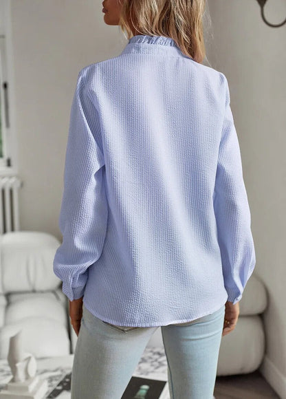 Grace – Blusa con bottoni e Volant