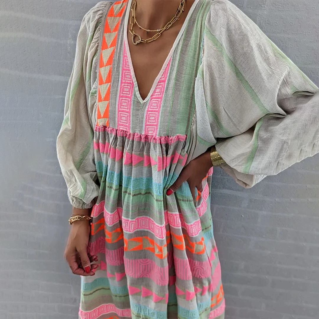 Sabrina | Abito Boho Comodo