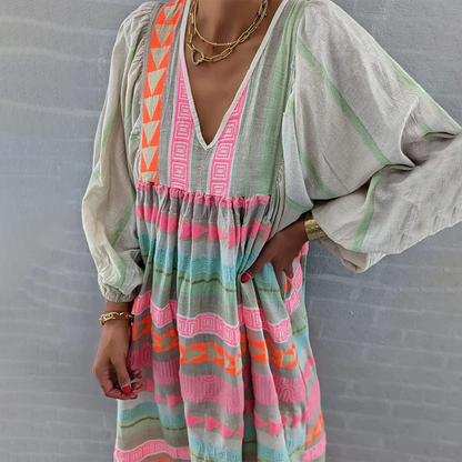 Sabrina | Abito Boho Comodo