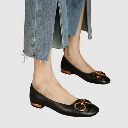 Marie™ | Ballerine di sera in pelle