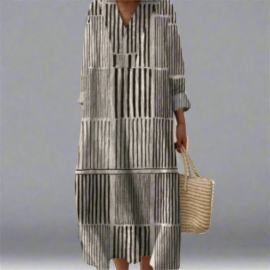 Mackenzie™ | Abito Geometrico Elegante