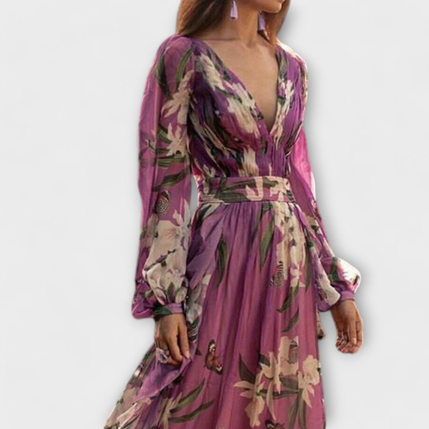 Abito maxi elegante di Alta Qualità