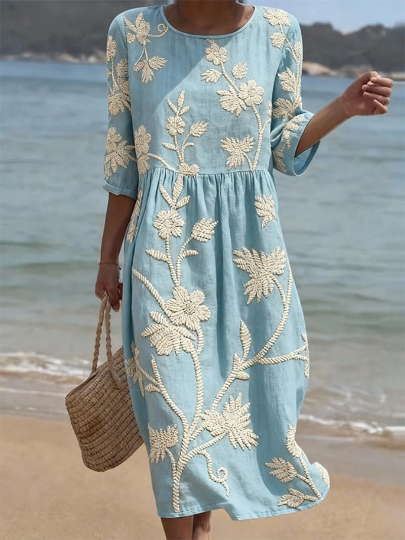 Abito casual di donna con Stampa floreale.