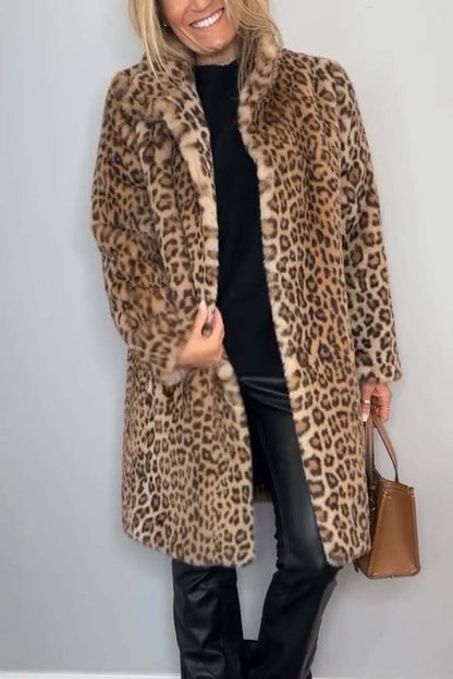 Rosa™ | Cappotto invernale Leopardato