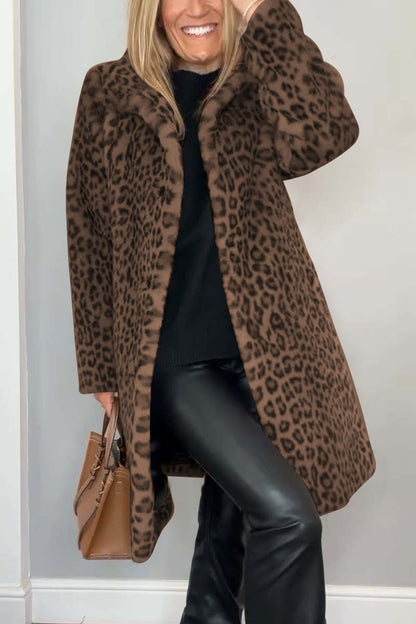Rosa™ | Cappotto invernale Leopardato