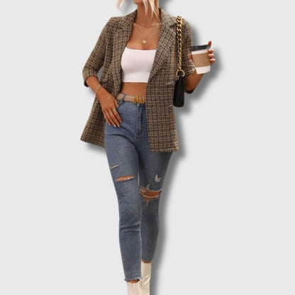 Sabine - Blazer di Tweed Chic da donna Edición Limitata