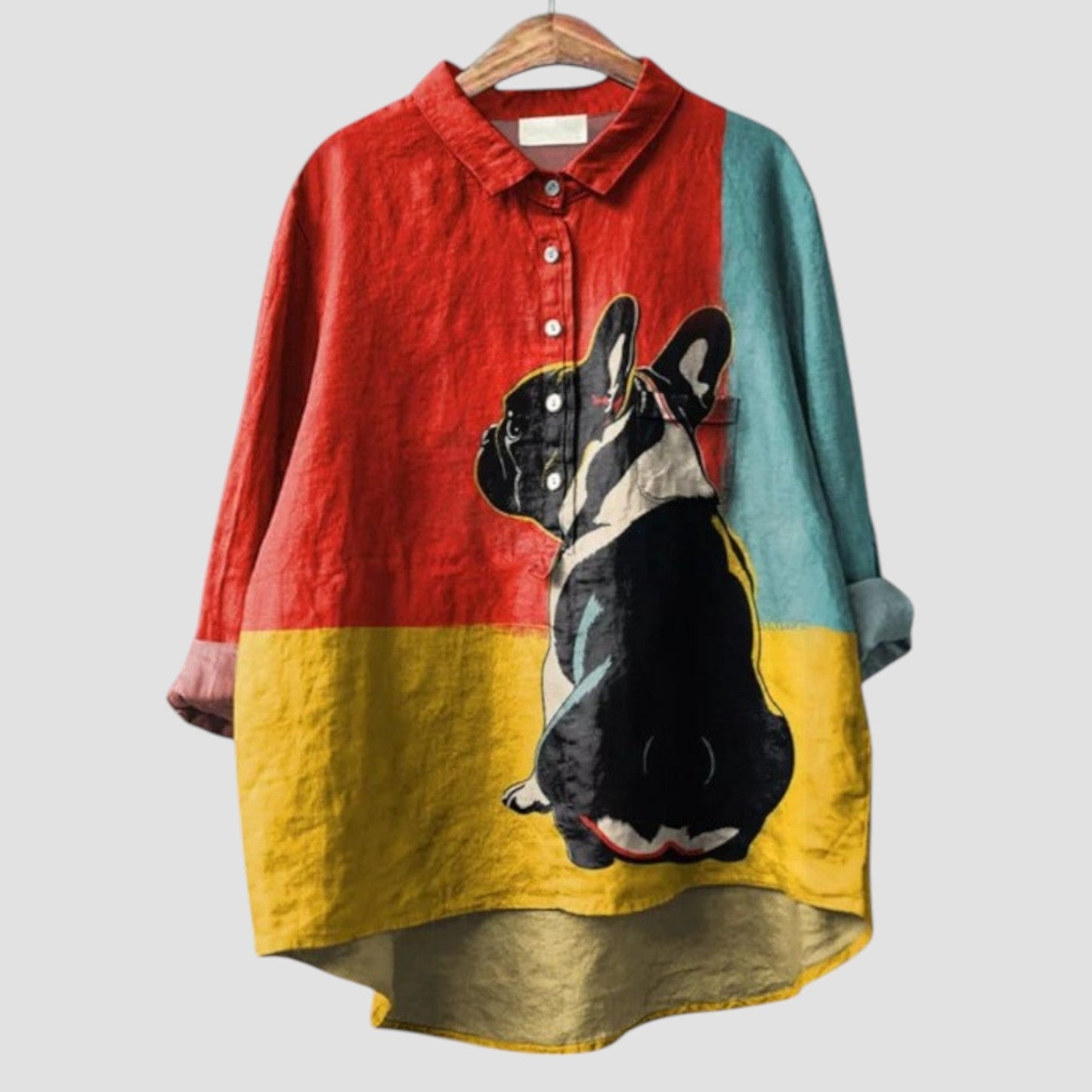 Velira™ | 2025 – Blusa Pop Bulldog