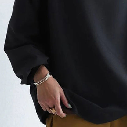Liscia | Top Casual con Collo alto