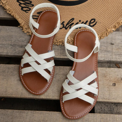 Miuccia - Sandali di Pelle Eleganti