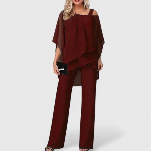 ZEPHYRAEN – SET DI PANTALONE DI DUE PEZZI ELEGANTE